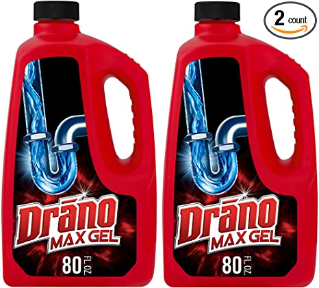 Drano Max Gel Liquid Clog Remover 80 oz