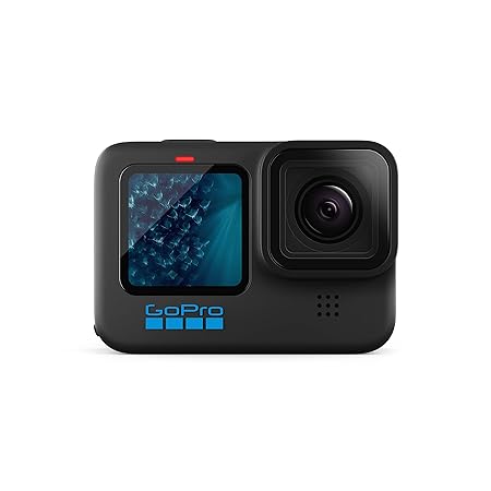 GoPro HERO11 Black - Waterproof Action Camera with 5.3K60 Ultra HD Video, 27MP Photos, 1/1.9" Image Sensor, Live Streaming, Webcam, Stabilization