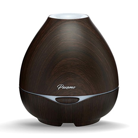 Diffuser, Paxamo Essential Oil Diffuser 300ml Natural Oil Diffusing Atomizer/Room Freshener/Air Humidifier for Home, Office, Spa, Gym