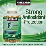 Kirkland Signature Vitamin E 400 IU - 500 Softgels Two Pack- Total 1000 Sof