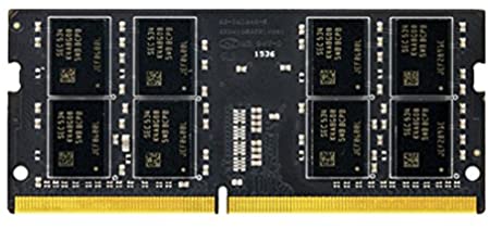 TEAMGROUP Elite DDR4 16GB Single 2133MHz PC4-17000 CL15 Unbuffered Non-ECC 1.2V SODIMM 260-Pin Laptop Notebook PC Computer Memory Module Ram Upgrade - TED416G2133C15-S01 - (1x16GB) Single