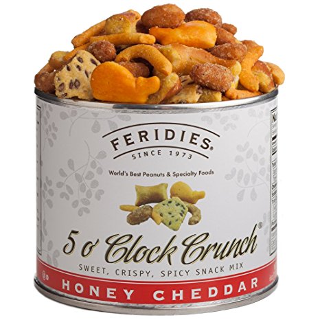 Feridies 5 O' Clock Crunch Snack Mix, 6 Ounce