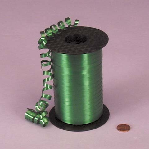 Emerald Green Curling Ribbon, 3/16" X 500Yd