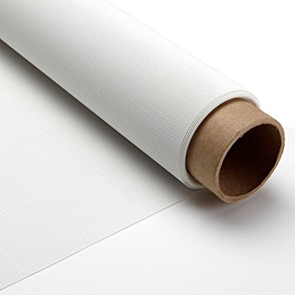 Carl’s SheerWeave, Projector Screen Material, Acoustically Transparent, White, Gain 1.0 (16:9 | 98x175 | 200-in)