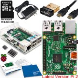 Raspberry Pi 2 Complete Starter Kit with Edimax WiFi Latest Version Raspberry Pi 2  Edimax WiFi  Preloaded 8GB SD Card  Case  Power Supply  HDMI Cable  Heatsink  User Guide