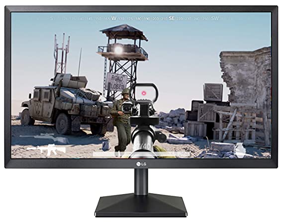 LG 22 inch Gaming Monitor - 1ms, 75Hz, Full HD,  AMD Freesync, TN Panel Monitor, HDMI & VGA Port - 22MK400H (Black)