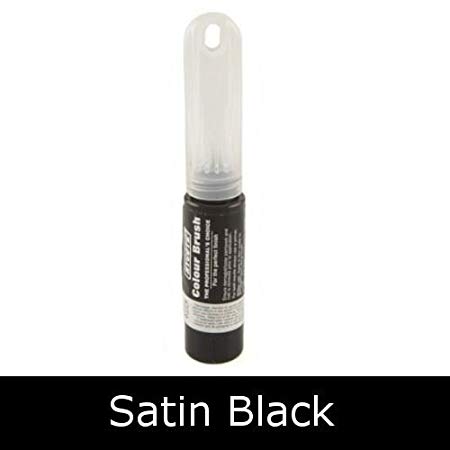 HYCOTE Satin Black 12.5ml Touch Up Paint Colour Brush Stick by