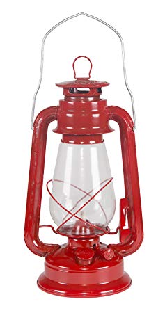 Stansport Small Hurricane Lantern (Red)