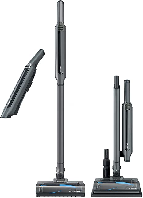 Shark WS632C WANDVAC System Pet Ultra-Lightweight Powerful Cordless Stick Vacuum with Charging Dock, Iconic Steel Grey (Canadian Version)