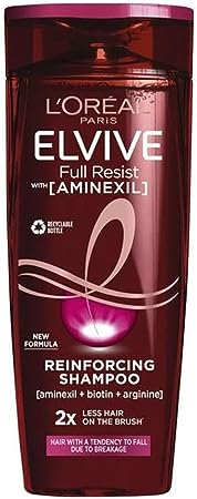 L'Oreal Paris Elvive Full Resist Shampoo with Aminexil for Hair Fall Due to Breakage 400ml