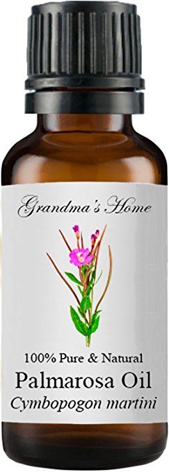 Grandma's Home Essential Oils - 100% Pure Therapeutic Grade (Palmarosa (Rose Geranium), 30 mL)