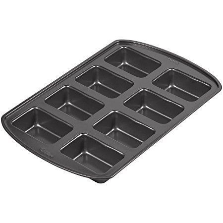 Wilton 2105-3972 Perfect Results 8-Cavity Loaf Pan, Mini