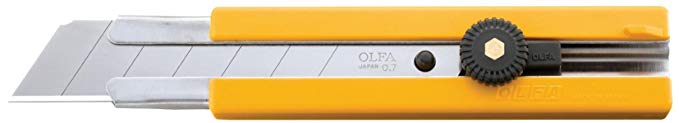 OLFA 5006 H-1 25mm Rubber Inset Grip EHD Utility Knife