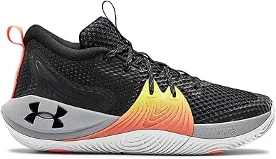 Under Armour Men's Embiid 1 Basketball Shoe (Black/Steel, Numeric_12)