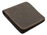 The 1 Rated Mens Vintage Style Leather Wallet in the World - Authentic Cowhide