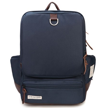 ZUMIT Business Laptop Backpack Knapsack Rucksack Traveling Computer Notebook School Bag Fits to 15 Inch Laptop Blue 802