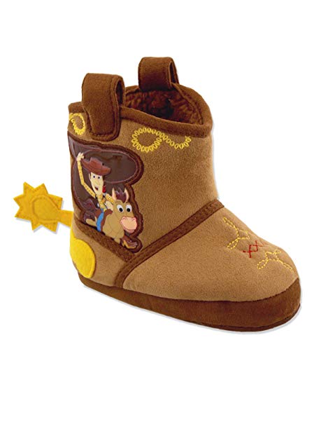 Toy Story Woody Boys Toddler Costume Cowboy Boot Slippers