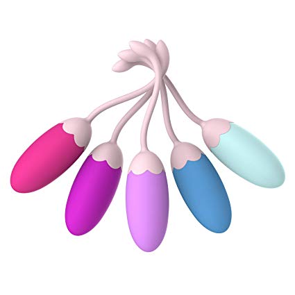 Kegel Balls for Tightening -Doctor Recommended Ben Wa Balls for Women Bladder Control & Pelvic Floor Kegel Exercises for Beginners - Kegel Weights by Acvioo (5 Ben Wa Balls)