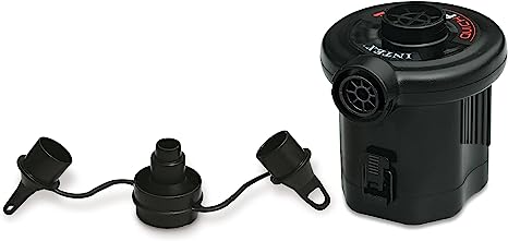 Intex Quick-Fill Battery Air Pump (6 C-cell Battery), Max. Air Flow 13.4CFM