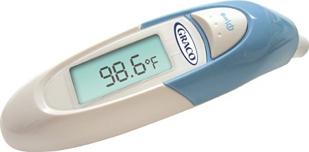 Graco 1-Second Ear Thermometer, White, 1 Pack