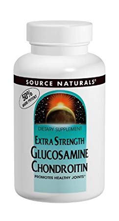 SOURCE NATURALS Glucosamine Chondroitin Extra Strength Tablet, 240 Count
