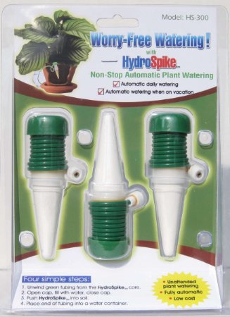 Hydrospike Hs-300 3-pack Worry-free Automatic Watering Kit