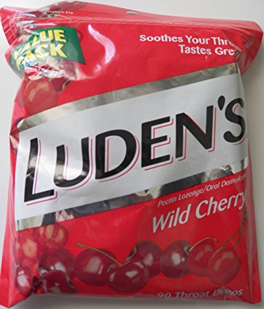 Ludens Throat Drops, Wild Cherry, 90 Count