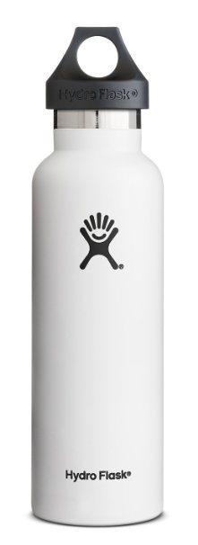 Hydro Flask Insulated Stainless Steel Water Bottle, Standard Mouth, 21-Ounce