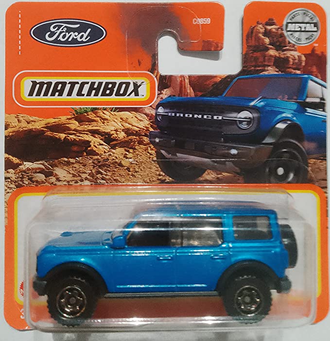 Matchbox 2022 - 2021 Ford Bronco [Blue] 34/100