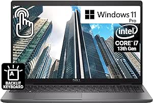 Oemgenuine Dell Latitude 3540 Touchscreen Business Laptop FHD 15.6”, 13th Gen Intel 10 Core i7-1355U, 64GB RAM, 2TB NVMe, WiFi 6, BT, Backlit Keyboard, HD Webcam, RJ-45, Windows 11 Pro