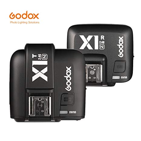 Godox X1N i-TTL 2.4G Wireless Flash Trigger Transmitter   Receiver for Nikon DSLR Cameras (X1T-N   X1R-N)