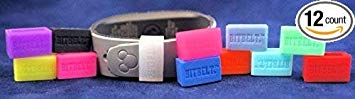 Bitbelt Jr 12 Pack one of Every Color for Disney MagicBand (Child) and Smaller Fitness trackers (Fitbit Flex, alta, Garmin vivosmart)