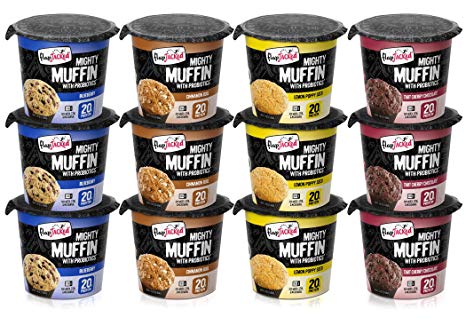 FlapJacked Mighty Muffins, New Flavor Variety, 12 Pack