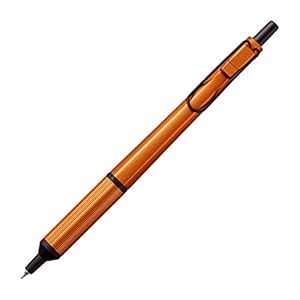 Uni Jetstream EDGE 0.28mm Oil-based Ballpoint Pen, Navy Body (SXN100328.9) (Orange)