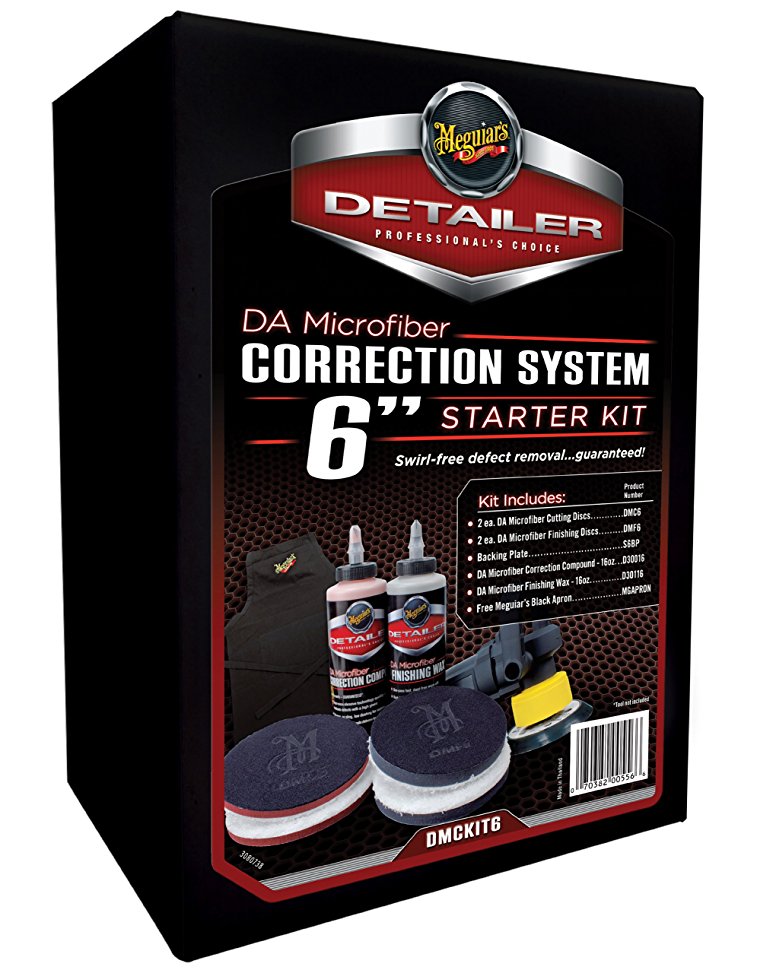 Meguiar's DMCKIT6 DA Microfiber Correction System Kit