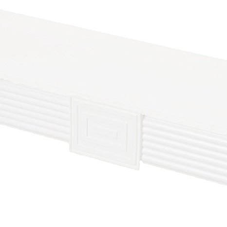 Help MyShelf Wire Shelf Cover & Liner Kit For 5, 5-12"/16", White