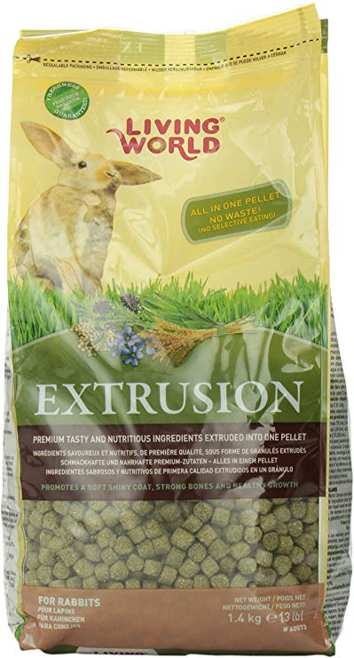 Extrusion Rabbit Food, 3-Pound