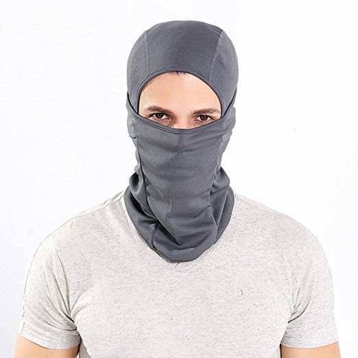 SIHE Cold Weather Balaclava Windproof Ski Mask Motorcycle Neck Warmer Face Mask Tactical Balaclava Hood for men women youth