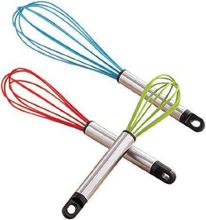 Silicone Whisk Set by Miles Kimball