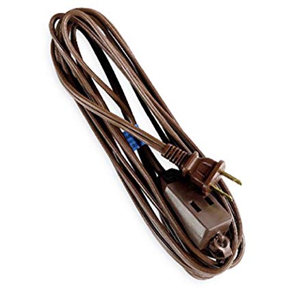Master Electrician 09403ME 12-Feet Cube Tap Extension Cord, Brown