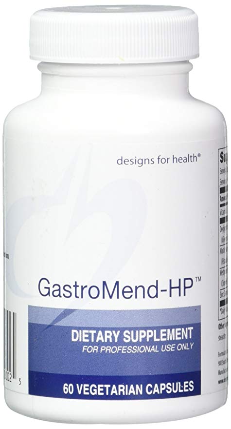 Designs For Health - GastroMend HP 60 vegetarian caps