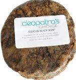 African Black Soap with Shea Butter and Coconut Oil - All Natural Facial Cleanser Acne Treatment and Skin Cleanser - Shea Butter Soap Reduces Excess Oil and Helps Oily Skin - Keeps Skin Soft