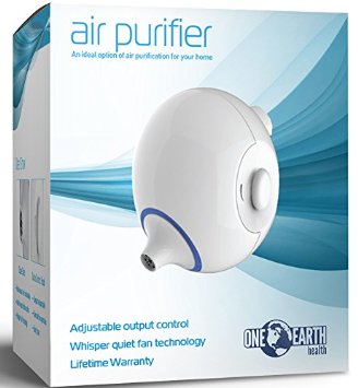 Adjustable Room Ionic Ozone Air Purifier with New Whisper Quiet Fan Technology