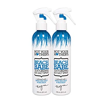 Not Your Mother's 2 Piece Beach Babe Sea Salt Spray, Texturizing, 16 Ounce