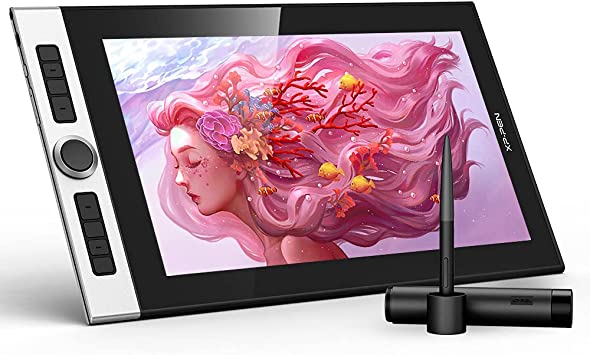 Drawing Monitor XP-PEN Innovator 16 Full-Laminated 15.6 Inch Pen Display Tilt Supported with 8 Customizable Shortcut Keys