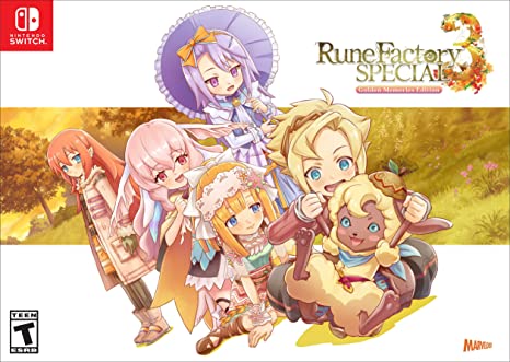 Rune Factory 3 Special – Golden Memories Limited Edition - Nintendo Switch
