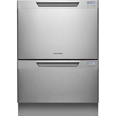 Fisher Paykel  DD24DCHTX7  Double Dishwasher, Stainless Steel Semi-Integrated,  34 X 23-Inches