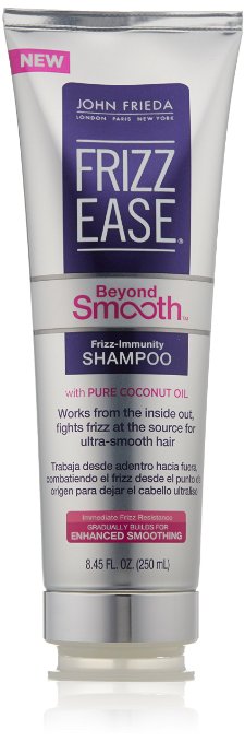 John Frieda Frizz Ease Beyond Smooth-Frizz Immunity Shampoo, 8.45 Fluid Ounce