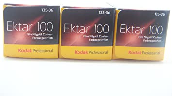 Kodak Ektar 100 35mm 36exp Film 3 Pack