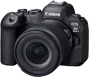 Canon EOS R6 Mark II Full Frame Mirrorless Camera & RF 24-105mm F4-7.1 IS STM | 24.2-megapixels, up to 40fps continuous shooting, 4K 60p, up to 8-stops IS and Dual Pixel CMOS Auto Focus II